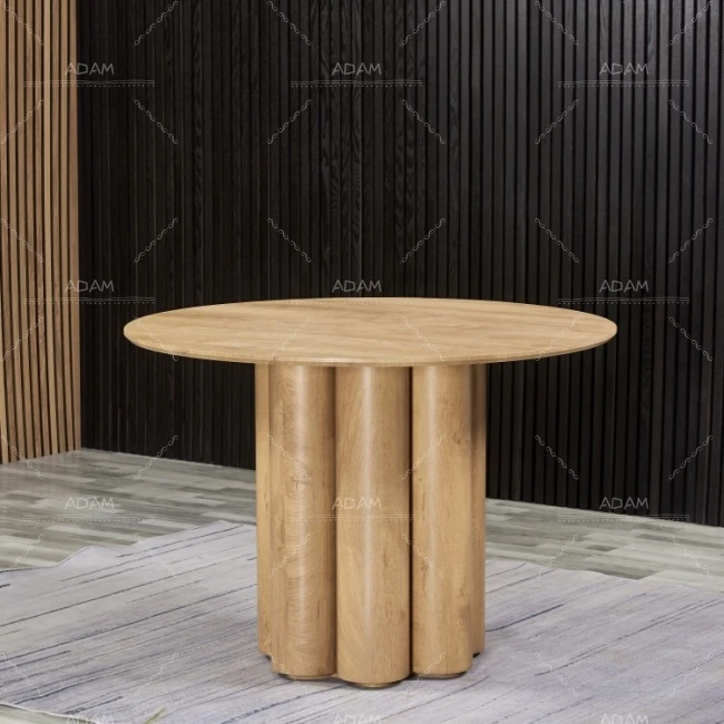 Oak Veneer Dining Table